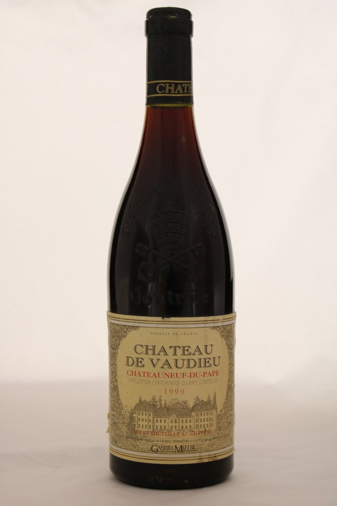 Chateau de Vaudieu 1990 Chateauneuf du Pape-0