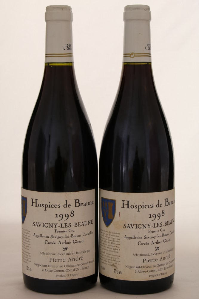 Hospice de Beaune - Savigny les Beaune 1-er Cru cuvee Arthur Girard - 1998 - Pierre Andre-2542