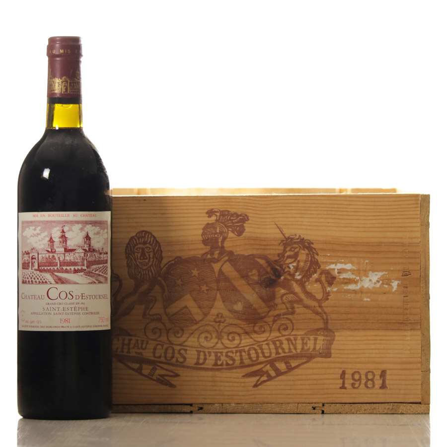 Cos d'Estournel 1981 Case of 12 btl.