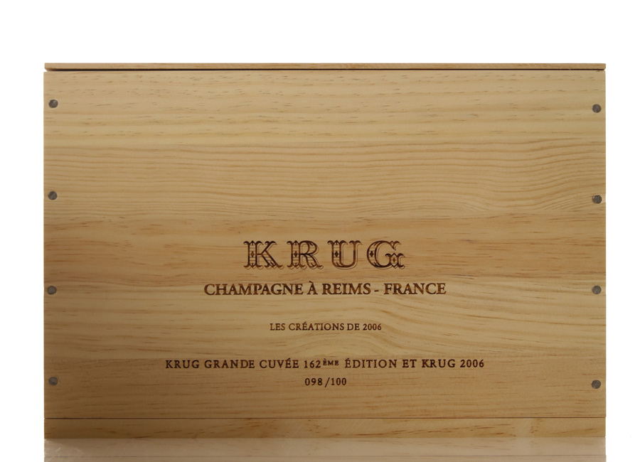 Krug Les Creations 2006 l 3x Grande Cuvee Edition 162 - 3x 2006 Brut in Case of 6 btl.