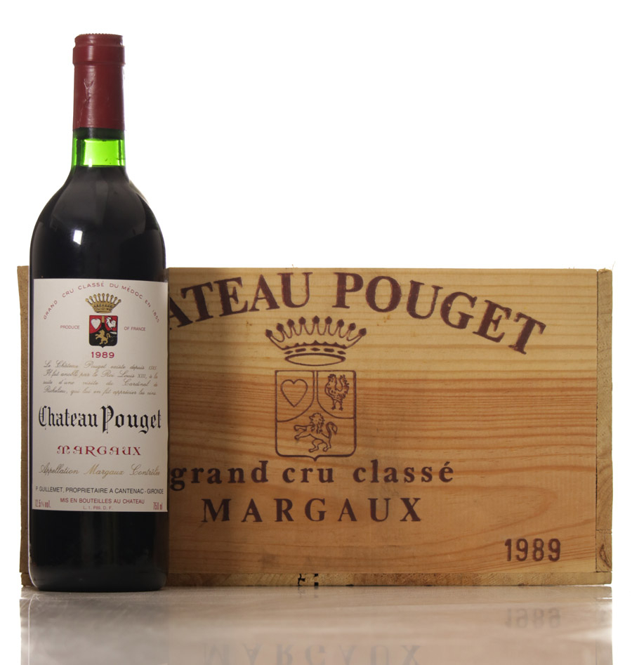 Pouget 1989 Case of 12 btl.