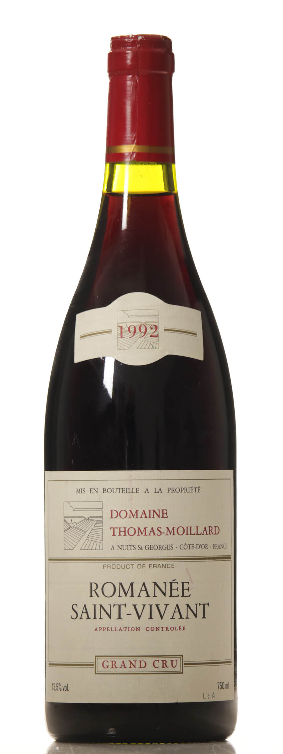 Romanee Saint Vivant 1992 Thomas Moillard