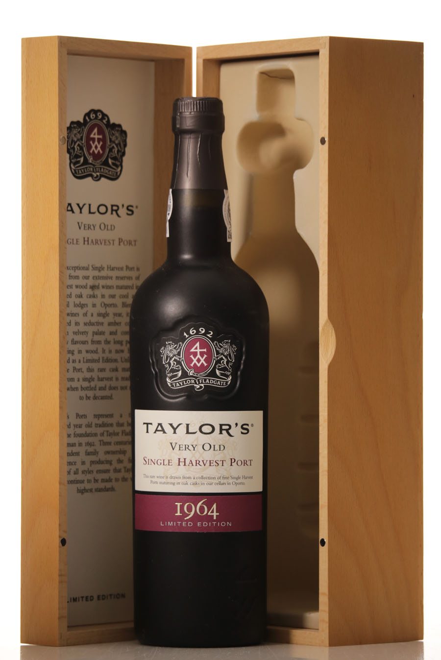 Taylor's Very Old Single Harvest Port 1964 Case of 1 btl.