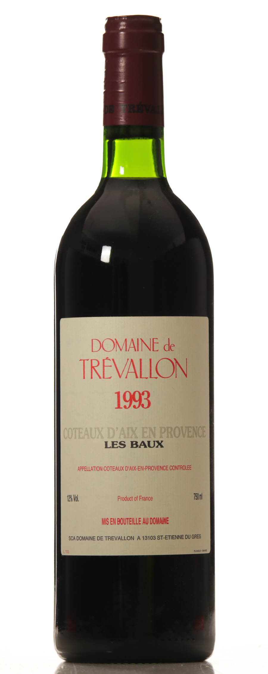 Domaine de Trevallon 1993 Les Baux