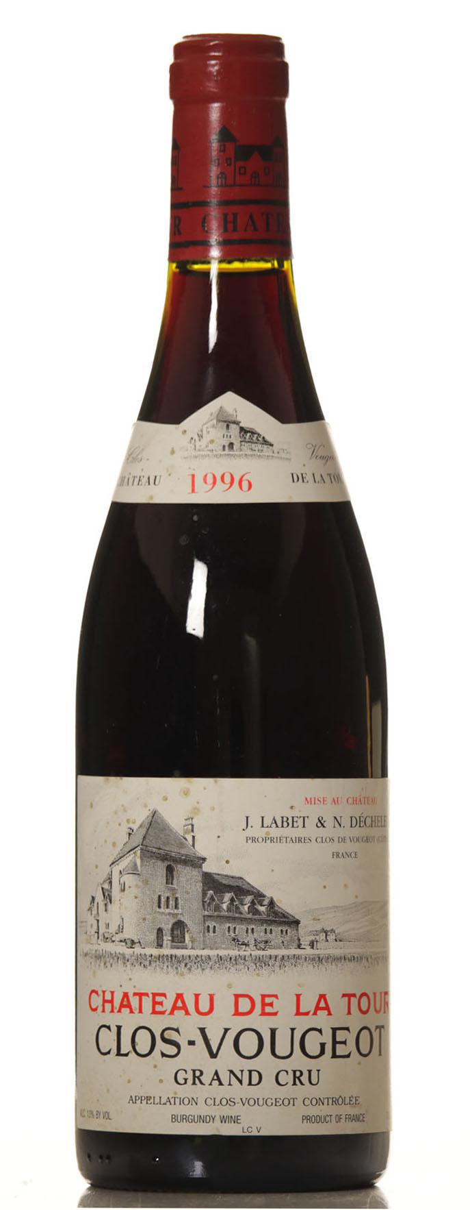 Clos de Vougeot 1996 Chateau de la Tour - VINEUT