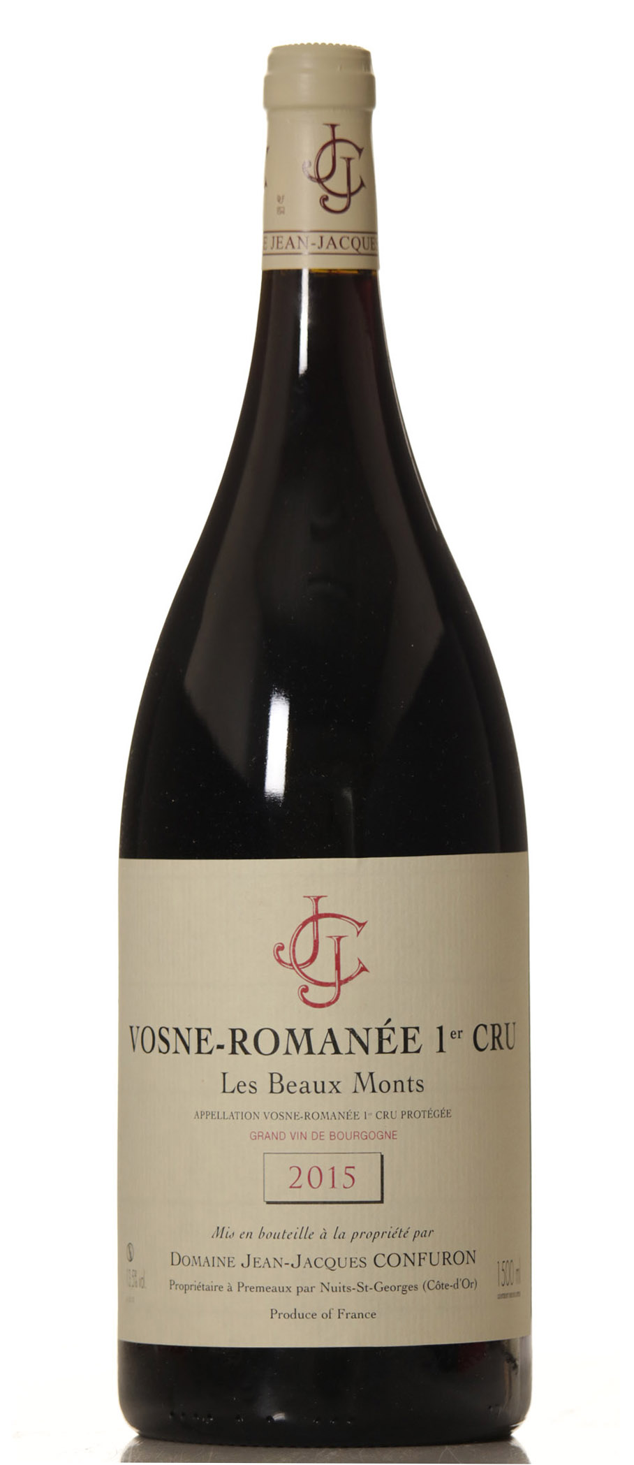 JJ Confuron Vosne-Romanee Les Beaux Monts 2015 1er Cru Magnum - VINEUT
