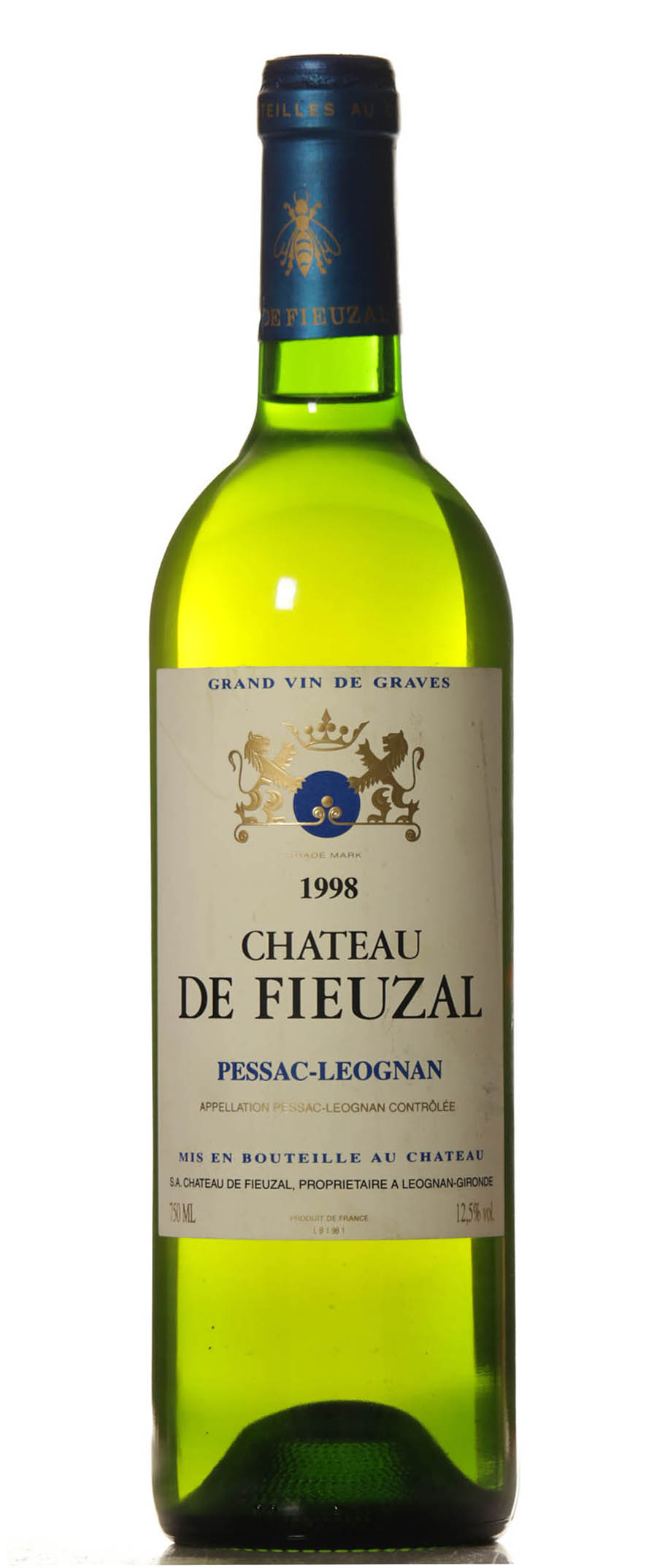 Fieuzal 1998 blanc - VINEUT