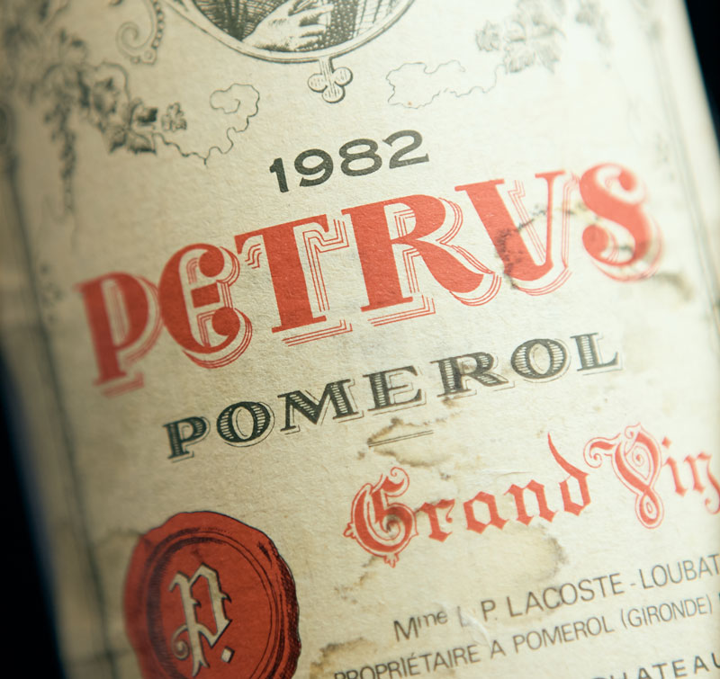 Etichetta Château Pétrus
