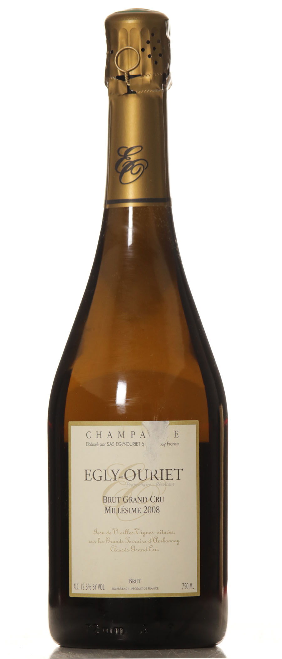 Egly Ouriet Millesime Grande Cru Brut 2008 sdl - immagine 2
