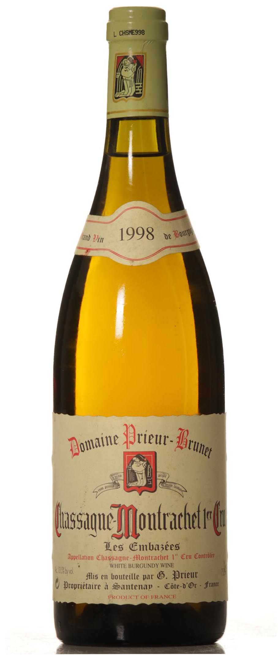 Les Embazees 1998 Prieur Brunet Chassagne Montrachet - VINEUT