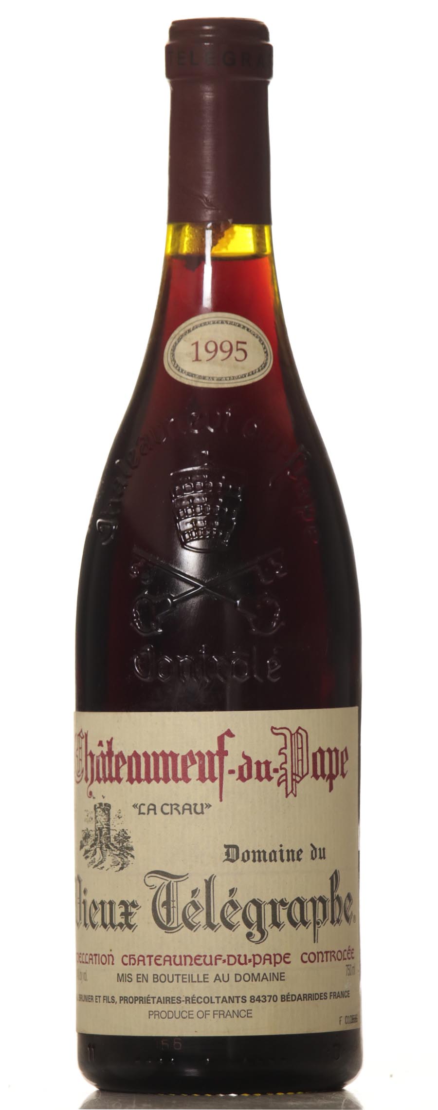 La Crau 1995 Du Vieux Telegraphe Chateauneuf du Pape - VINEUT