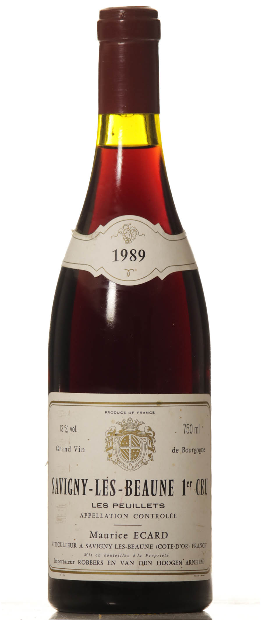 Savigny les Beaune Les Peuillets 1989 M. Ecard - VINEUT