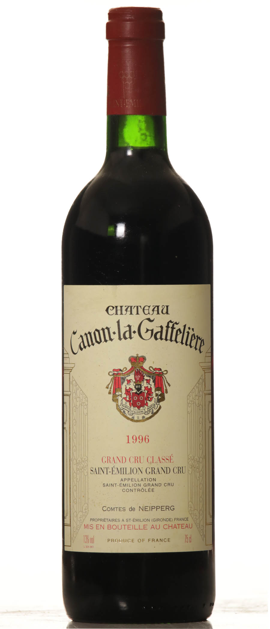 Canon la Gaffeliere 1996 - VINEUT