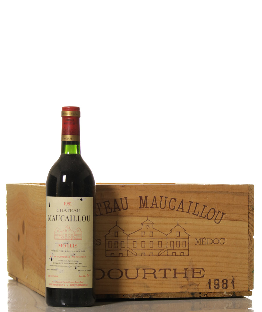 Maucaillou 1981 in Case of 12 btl. - VINEUT