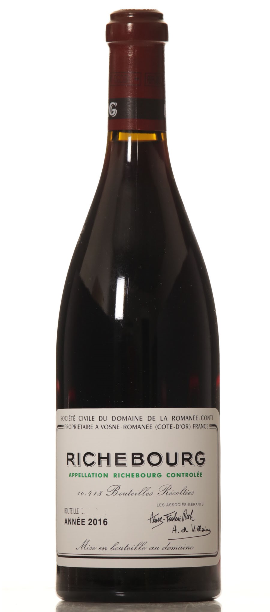 Richebourg 2016 Domaine de la Romanee Conti - VINEUT