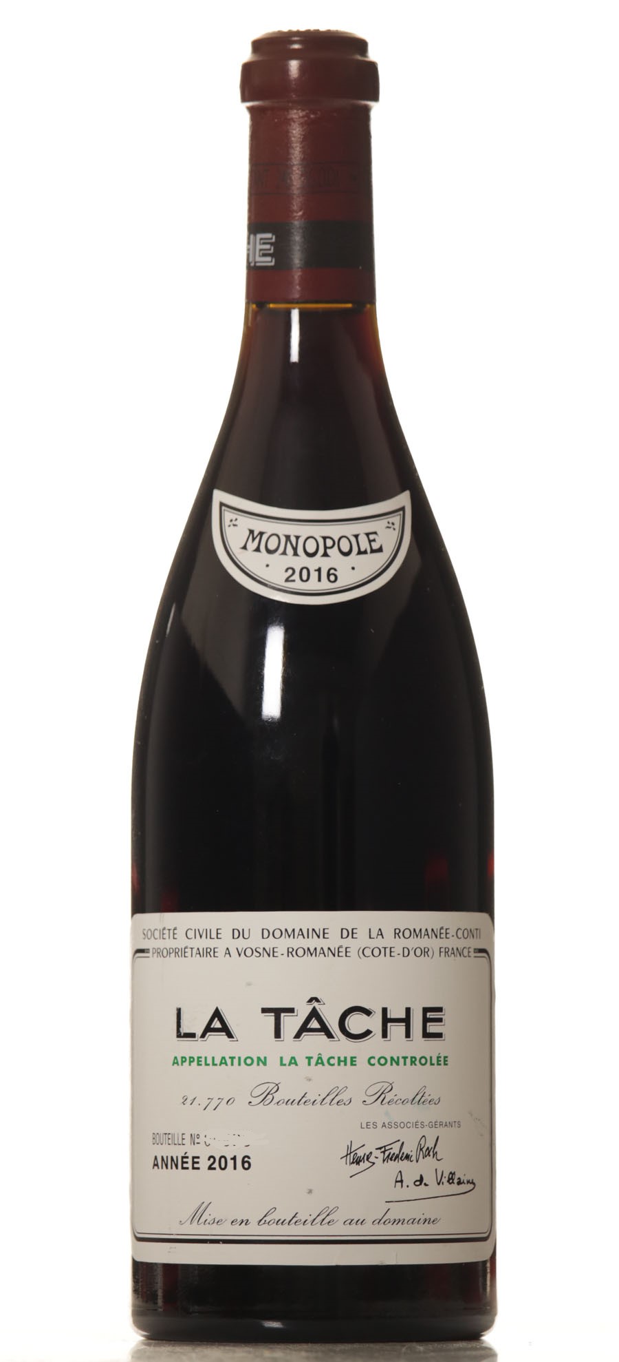 Domaine de la Romanee Conti La Tache 2016 - VINEUT