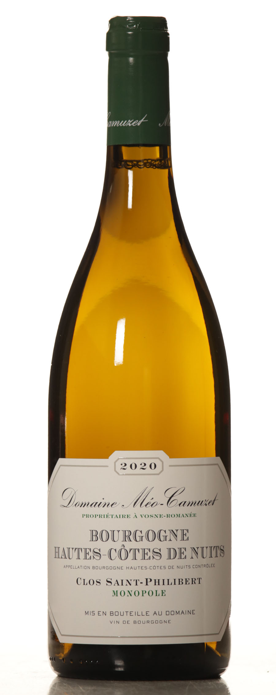 Meo-Camuzet Clos Saint Philibert 2020 blanc - VINEUT