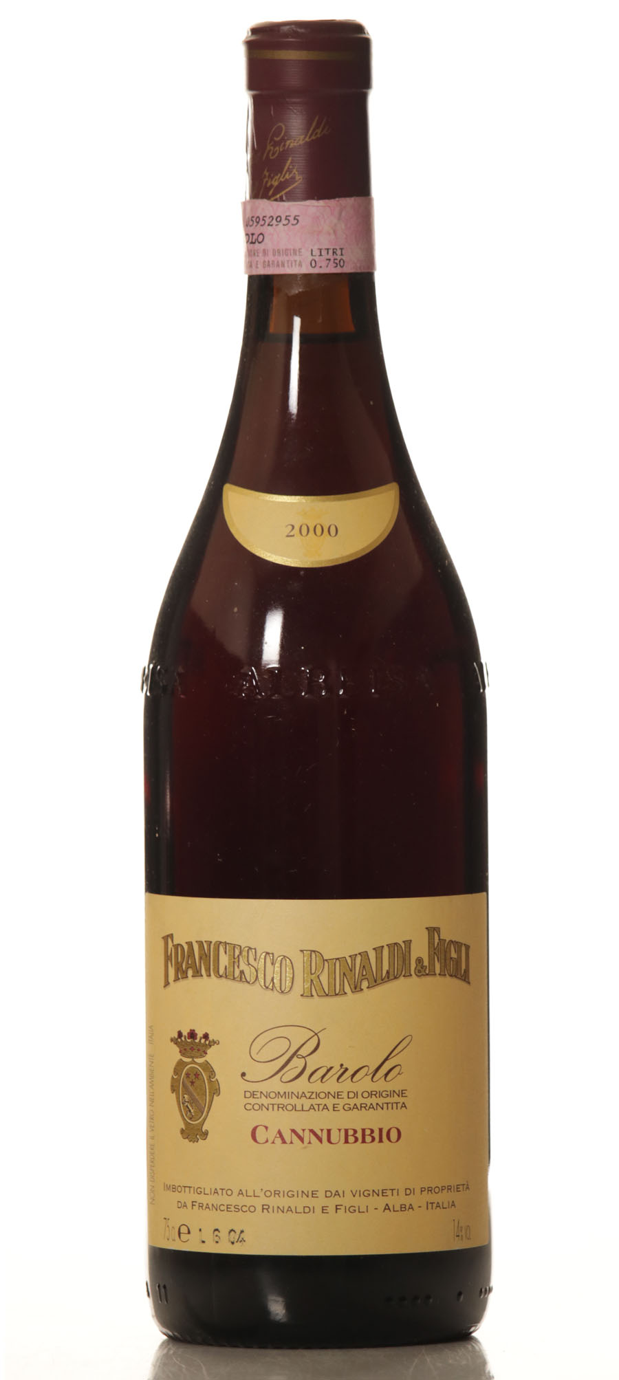 Francesco Rinaldi Cannubi Barolo 2000 - VINEUT
