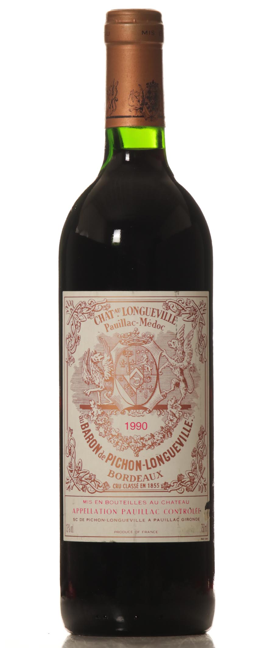 Pichon Longueville au Baron de Pauillac 1990 - VINEUT
