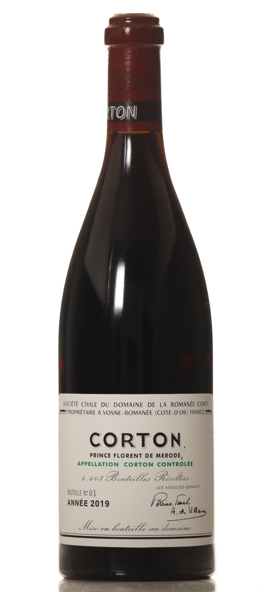 Domaine de la Romanee-Conti Corton 2019 - VINEUT