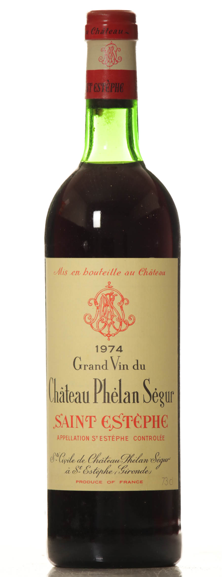 Phelan Segur 1974 Case of 12 btl. - immagine 5
