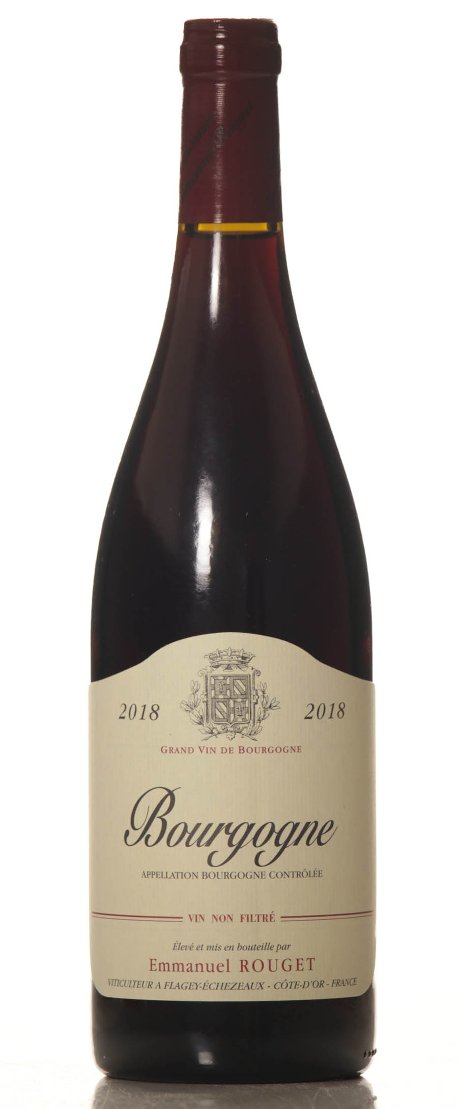 E. Rouget Bourgogne rouge 2018