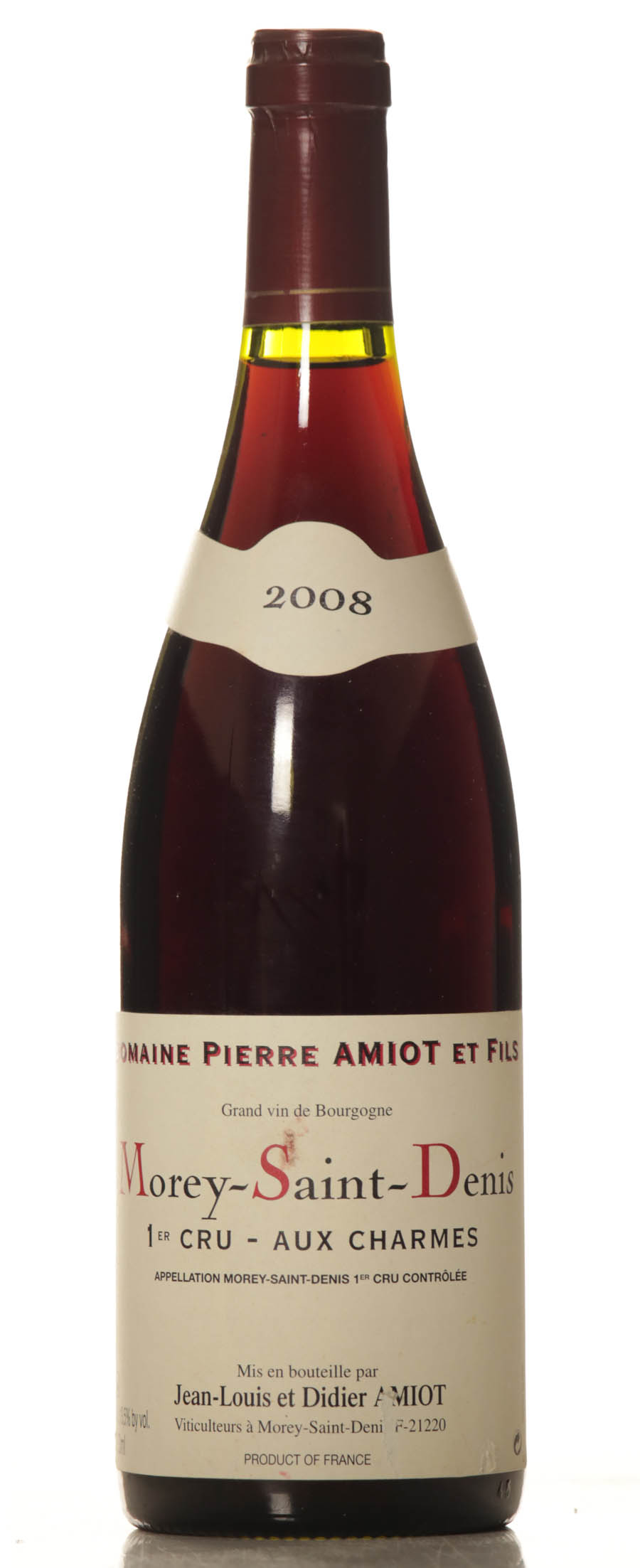 Pierre Amiot Morey Saint Denis Aux Charmes 2008