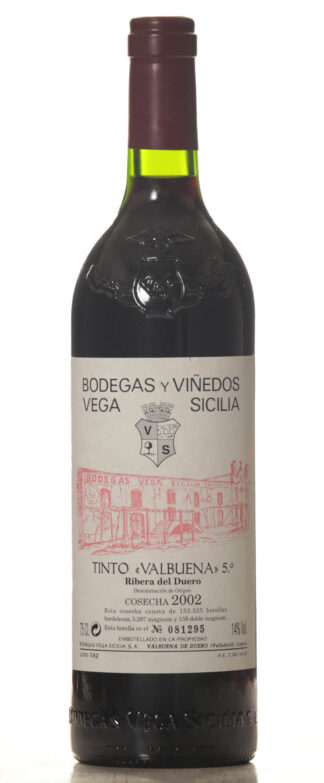 vega sicilia valbuena 2002