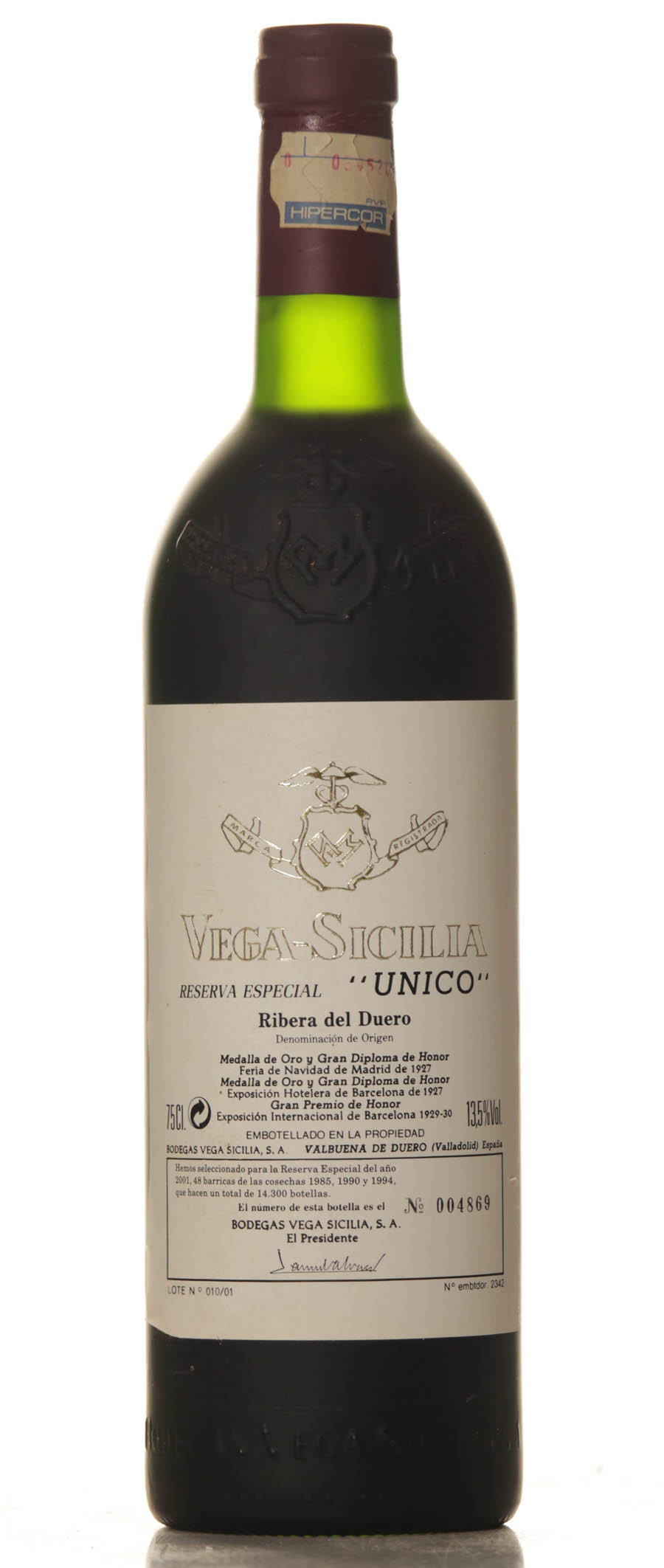 Vega Sicilia Especial 1985-1990-1994