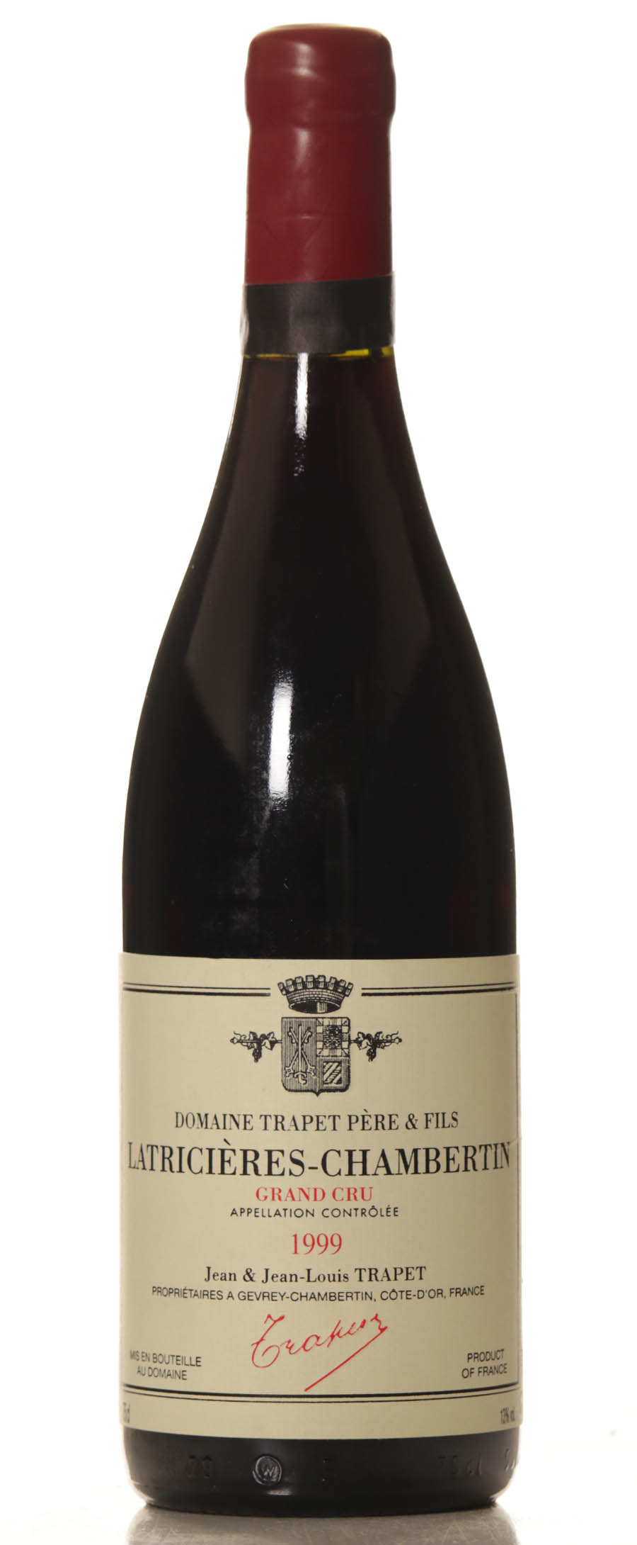 Trapet latricieres Chambertin 1999
