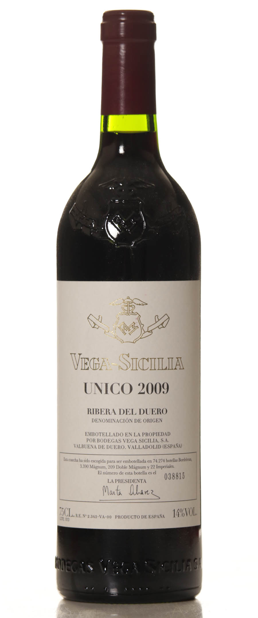 vega sicilia unico 2009