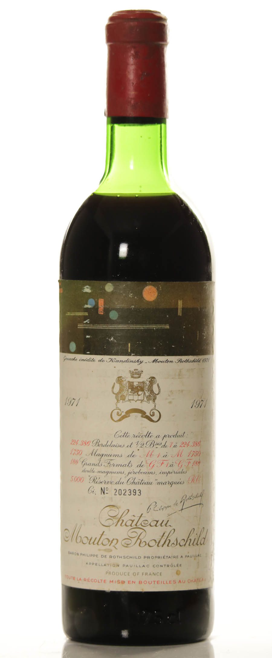 Mouton Rothschild 1971