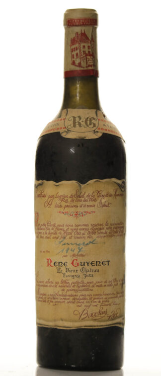 Rene Guyenet Jura Le Vieux Château Lavigny 1947