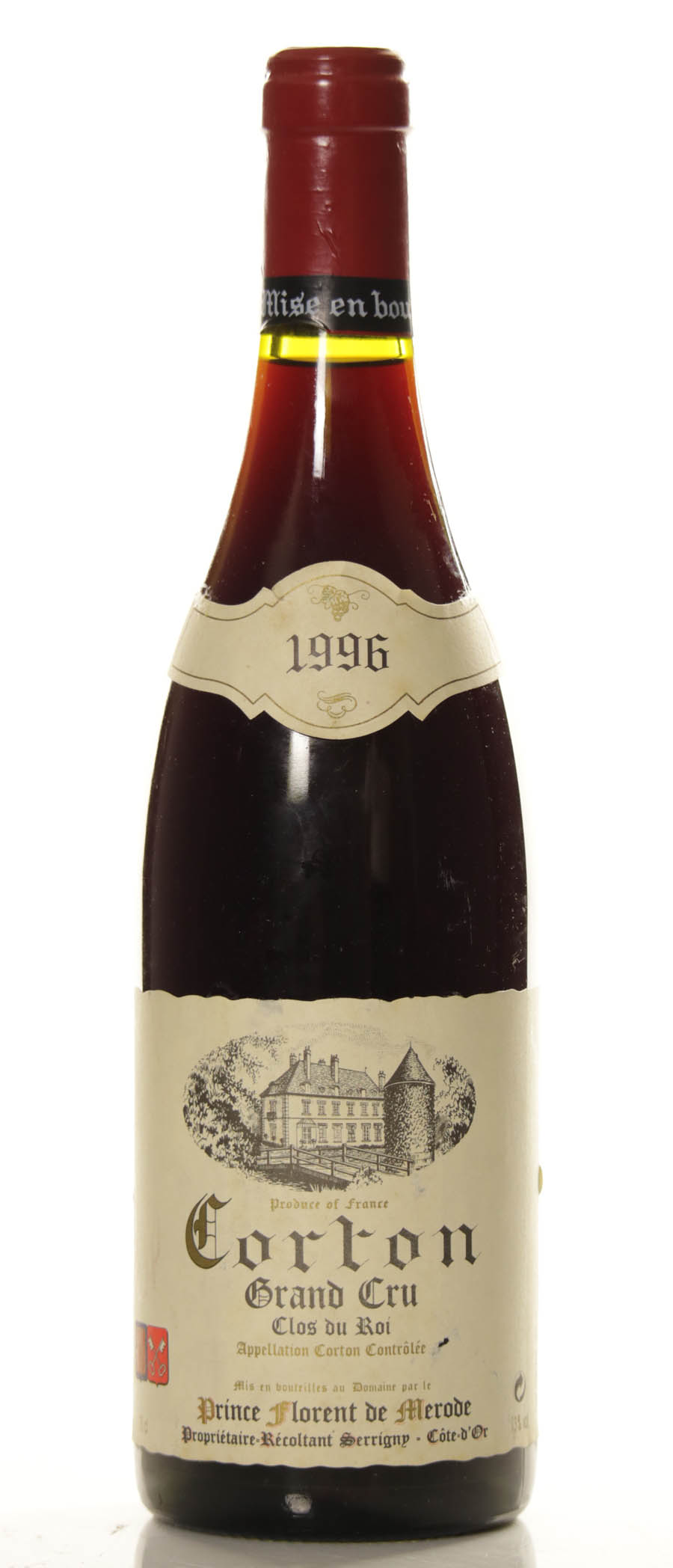 Prince Florent de Merode Corton Clos du Roi 1996