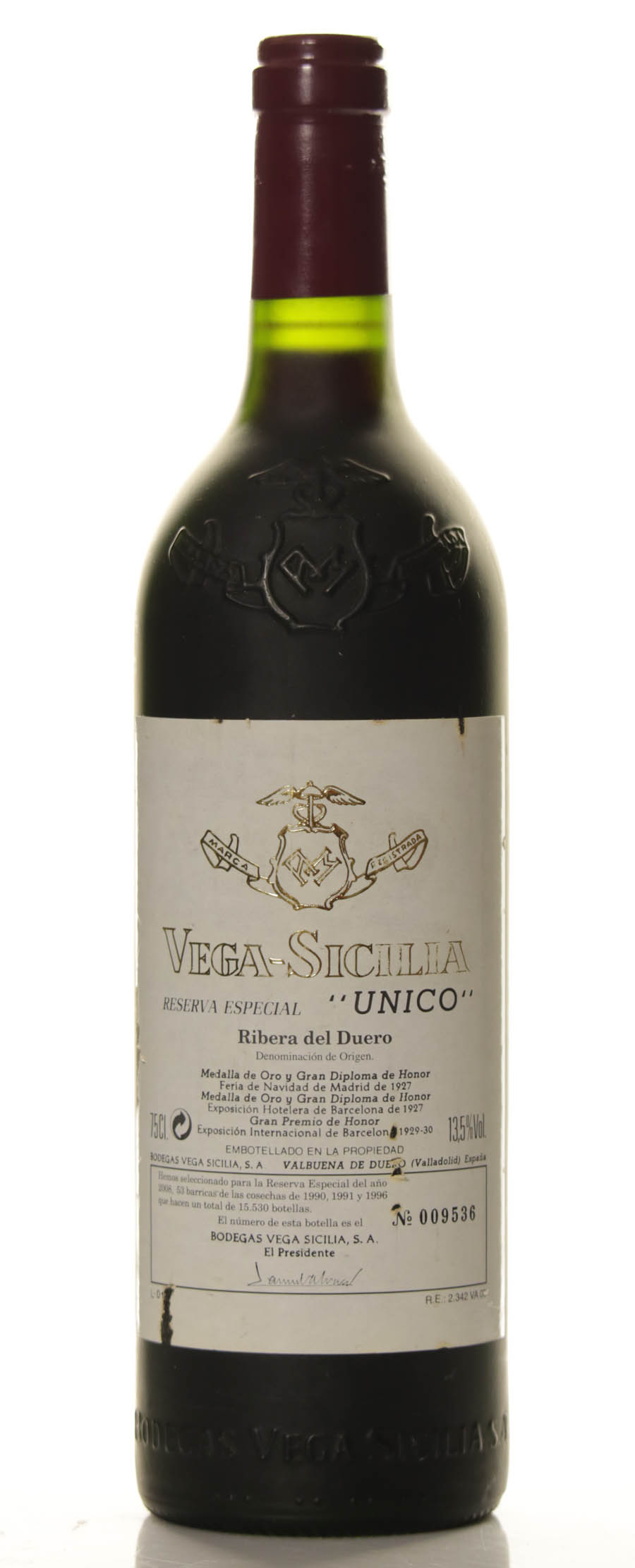 vega sicilia especial 1990-1991-1996
