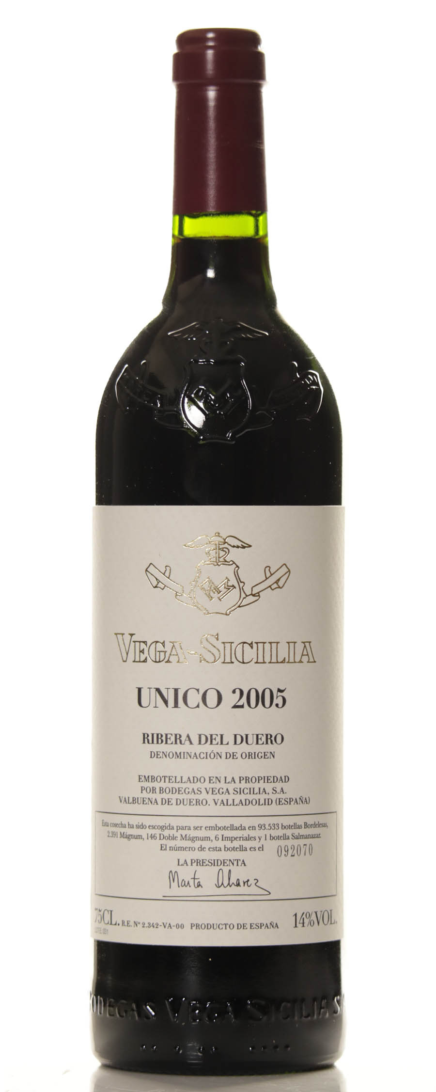 vega sicilia unico 2005 gran reserva