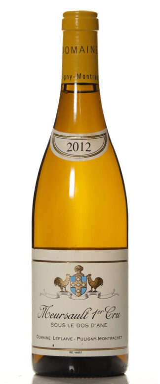 domaine levlaive Sous Le Dos D'Ane Meursault 2012