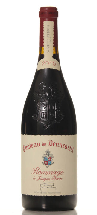 Beaucastel Hommage a Jacques Perrin 2015