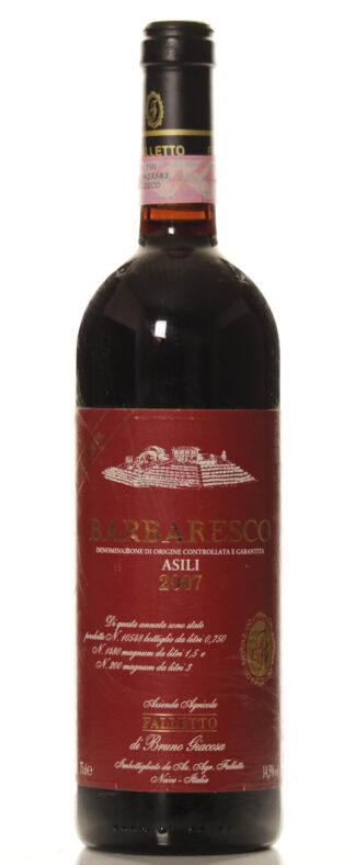 Bruno Giacosa Barbaresco riserva Asili 2007