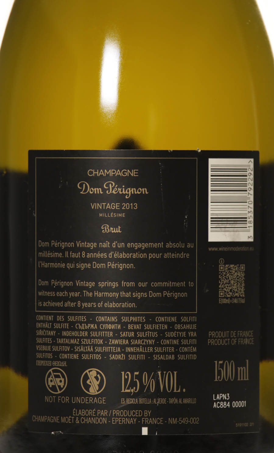 Dom Perignon Luminous Magnum 2013 - immagine 2